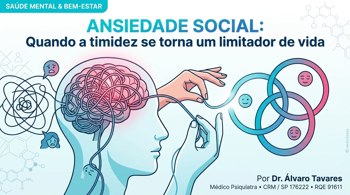 Ansiedade Social: Quando a timidez se torna um limitador de vida