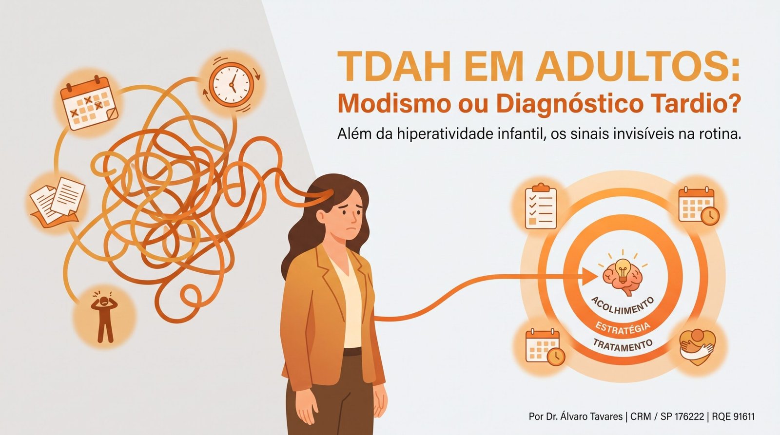 TDAH em Adultos: Modismo ou Diagnóstico Tardio?