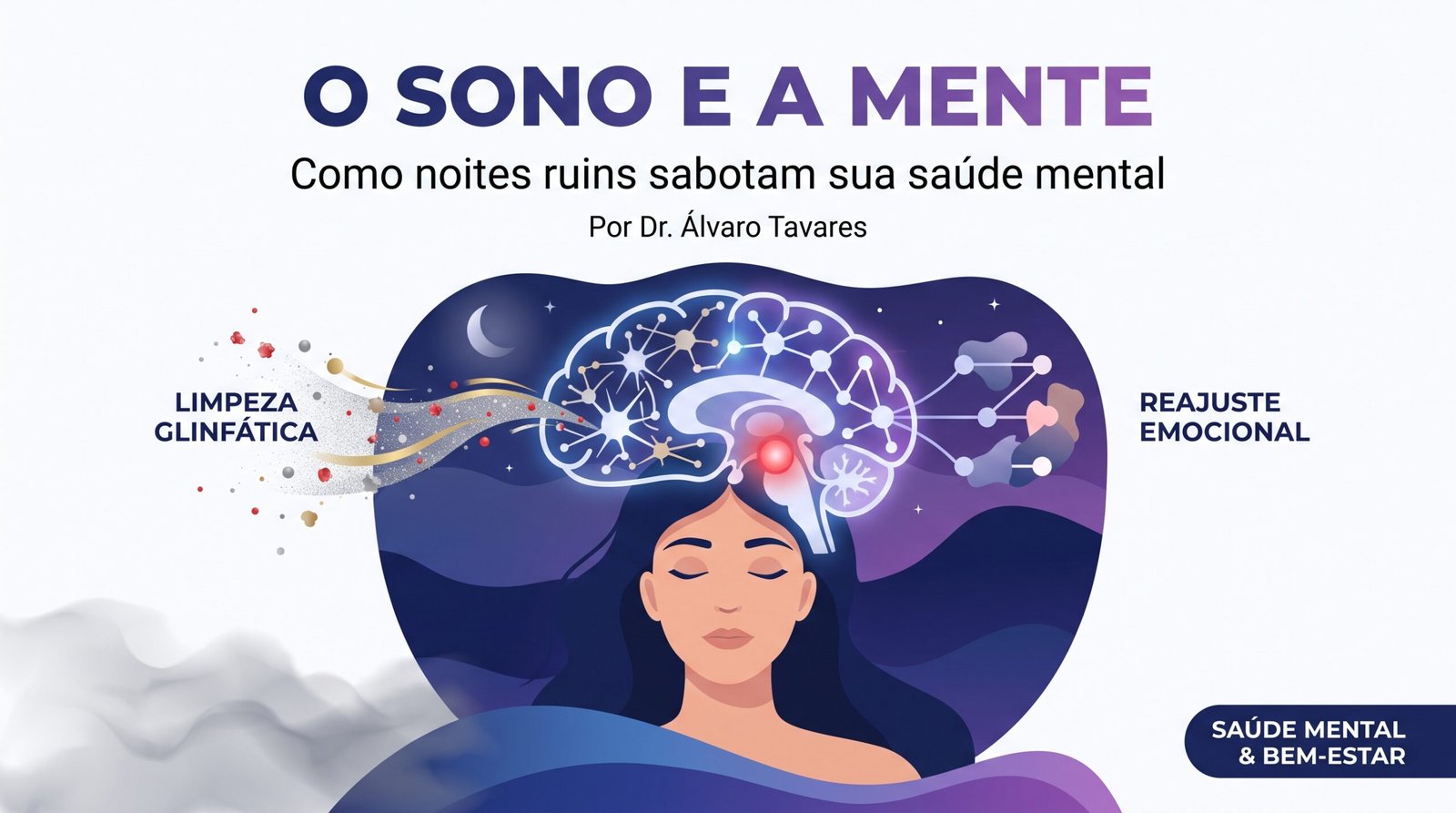 O Sono e a Mente: Como noites ruins sabotam sua saúde mental